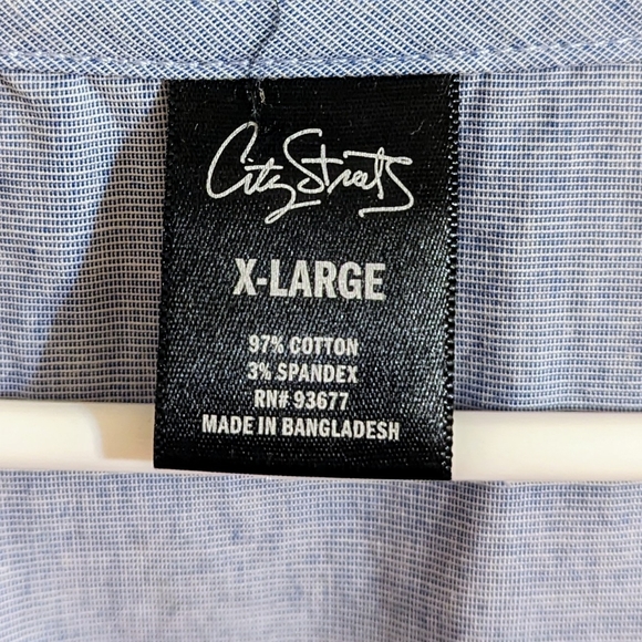 💥 5 for 25 💥 City Streets 🦋cotton summer dress 🦋 size XL - Picture 5 of 6